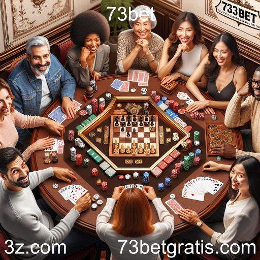 A Magia dos Jogos de Mesa no 73bet